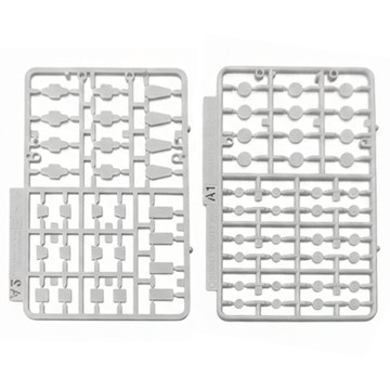 BANDAI SPIRITS 改裝用品 修飾零件 白色  不適用  1個