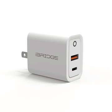 PD20W雙孔快速充電器 IBC007