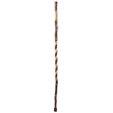  Brazos Rustic Wood Walking Stick, Hardwood, Traditional Style  Handle, for Men & Women, Made in The USA, 41 : Sports & Outdoors