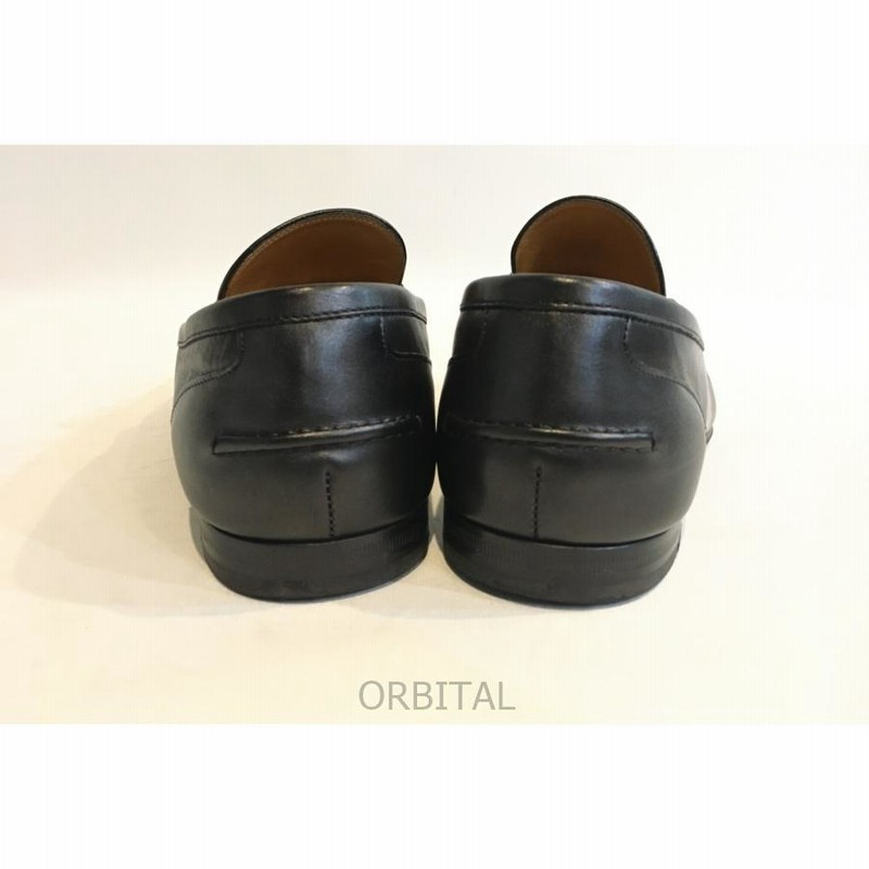 二子玉) GUCCI グッチ 21SS ヨルダーンレザーホースビットローファー 