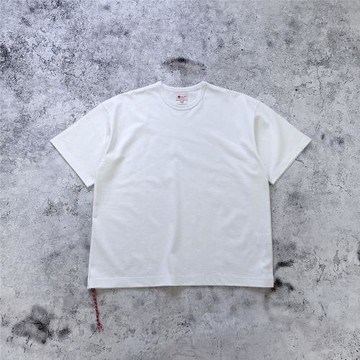 打底的神！日單25SS重磅純棉BMS紅繩圓領短袖T恤純色半袖基礎款