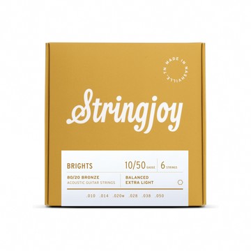 Stringjoy BB1050 黃銅 木吉他套弦