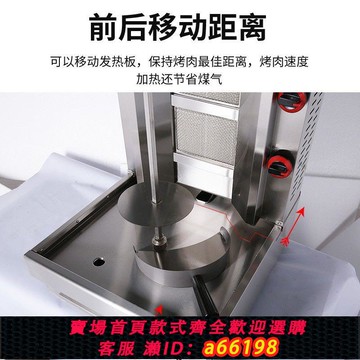 【台灣公司 可開發票】商用電熱土耳其烤肉爐燃氣烤肉機中東燒烤爐奧爾良巴西烤肉拌飯機