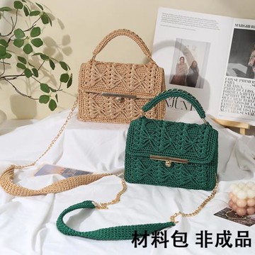 手工編織diy包香格斜挎包女士包有視頻教程帶工具送媽媽閨蜜禮物