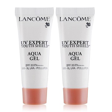 LANCOME 蘭蔻 超輕盈UV水凝露SPF50 PA++++10mlX2 新版