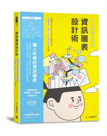 人人都能上手的資訊圖表設計術：台灣第一家INFOGRAPHIC設計公司，經典案例、操作心法、製作祕笈全公開！