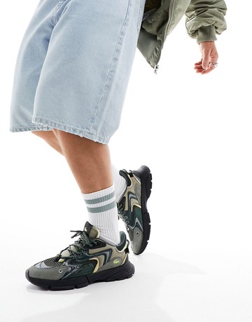 Lacoste L003 Neo trainers in khaki-Green