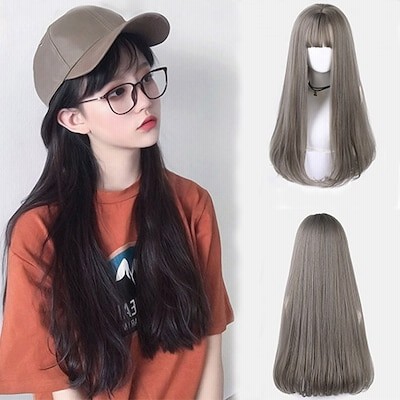 フルウィッグ レディース ロングかつら 耐熱 長い巻き毛 ナチュラル 前髪ウィッグ 通気 通販 Lineポイント最大1 0 Get Lineショッピング