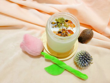 水晶蠟燭 脈輪蠟燭 性輪 希拉