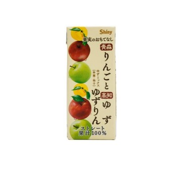 Shiny青森蘋果&高知柚子綜合果汁 200ml