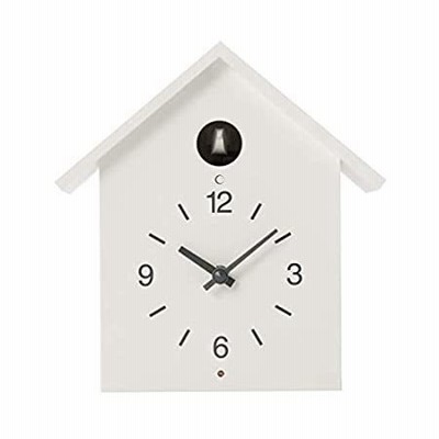 無印良品 鳩時計・大 掛置時計・ホワイト 幅255×奥行125×高さ267mm 15832606＿並行輸入品