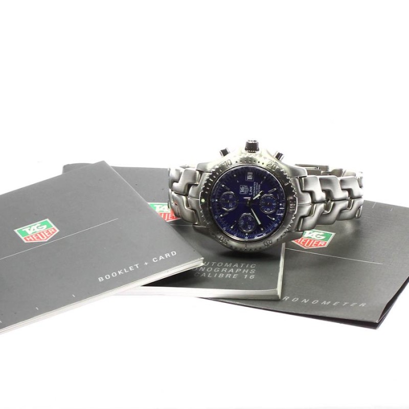 ☆保証書付き【TAG HEUER】タグホイヤー リンク クロノグラフ クロノメーター CT5110 自動巻き メンズ_703229 |  LINEショッピング