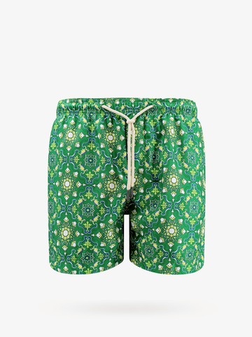 Recycled nylon swim shorts with all-over print - PENINSULA - gender_Man