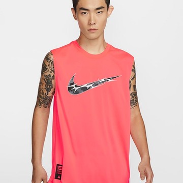 NIKE AS M NK DF SLVLS TEE WT GCEL 男背心-粉-HM4463605