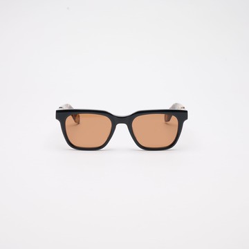 Vatic Vintage Optical Leclerc 黑框酒紅戴瑁鏡腳茶色鏡片 Vatic Vintage Optical Leclerc 黑框橘鏡片