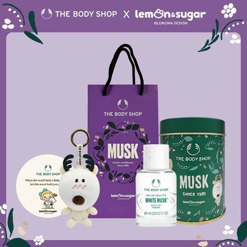 【THE BODY SHOP】白麝香x糖糖娃娃IP聯名圓禮盒