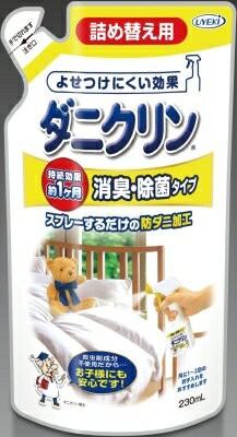 【 ＵＹＥＫＩ 】防塵螨 清潔劑 除臭・除菌型 補充裝 ２３０ＭＬ【24組】 日本必買 | 日本樂天熱銷