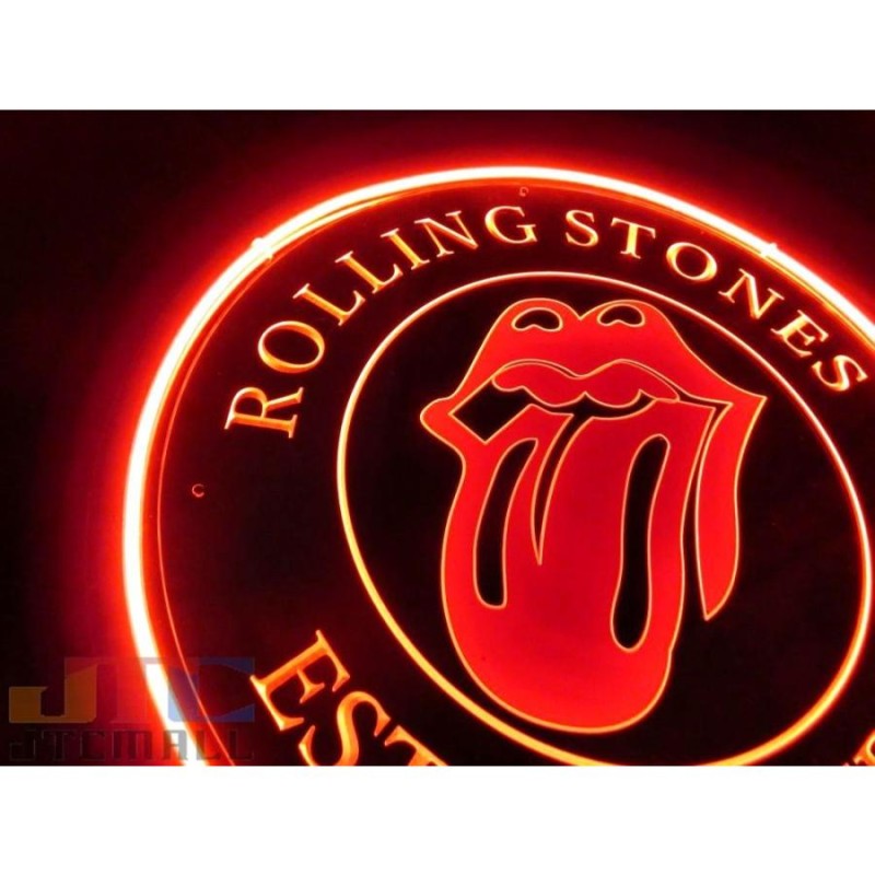 超特大3D ネオン ROLLING STONE ローリングストーン ネオン看板