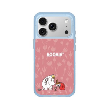 iPhone 18 Pro SolidX 晴空藍 - Moomin - 歌妮＆小美