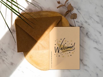 歡迎萬用卡【CM19011】洛可可草莓手創明信片 萬用卡片含信封