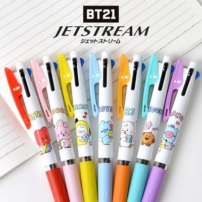 Bt21 黒 赤 青 3色ボールペン Line Friends Tata 新学期準備文具 中学生 高校生 通販 Lineポイント最大get Lineショッピング