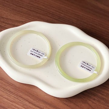 青山綠水丨和田玉手鐲丨灌注水晶靈氣丨彌雅原創設計BC63BC65