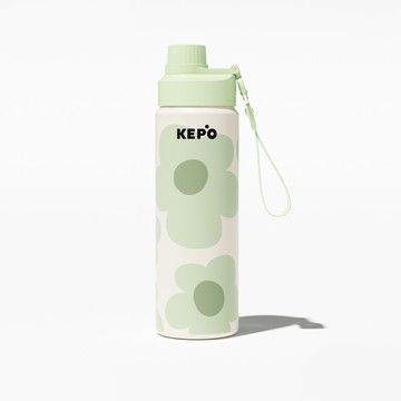 KEPO LQ 600ML KC011運動保溫保冷杯 隨行保溫保冷杯 316L不銹鋼內膽 綠色