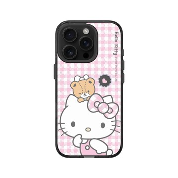 iPhone 16 Pro Clear (相機按鈕) 酷墨灰 - 三麗鷗-Hello Kitty - Hello Kitty & Tiny Chum