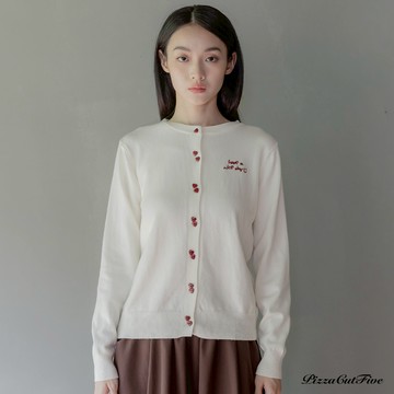 [兩件1580]微笑針織薄外套 PizzaCutFive PCF253415005