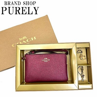 コーチ COACH ポーチ 財布 ハンドポーチ リストレット 限定