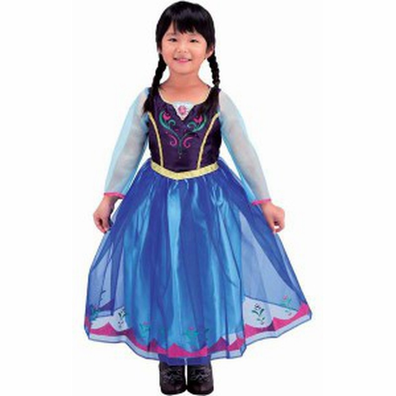 アナと雪の女王 おしゃれドレス アナ 子供用仮装衣装 キッズなりきり変身セット 変装 服 ディズニープリンセス タカラトミー 通販 Lineポイント最大1 0 Get Lineショッピング