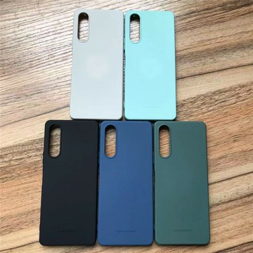 適用索尼10iv硅膠手機殼Xperia 10IV 超薄液態手感簡約保護殼