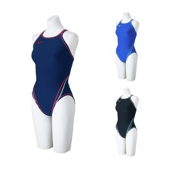 MIZUNO EXER SUITS N2MAC262- 女泳衣 連身中叉泳衣 耐久 練習型【iSport愛運動】