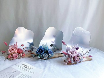 藍芯花藝 韓式鏡面花 情人節禮物 母親節 生日禮物 母親節禮盒