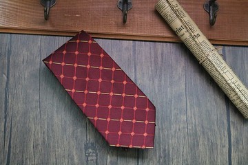 重磅真絲酒紅領帶/紳士商務英倫necktie