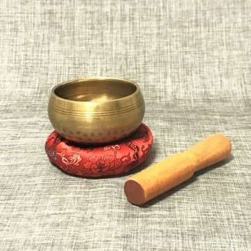 尼泊爾手工佛音鉢金鉢銅器法器 迴音鉢瑜伽音療鉢 西藏轉經頌鉢盂