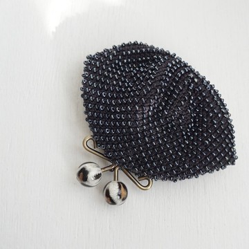 Ba-ba (m) 針織紋理綴珠小包 No.2210