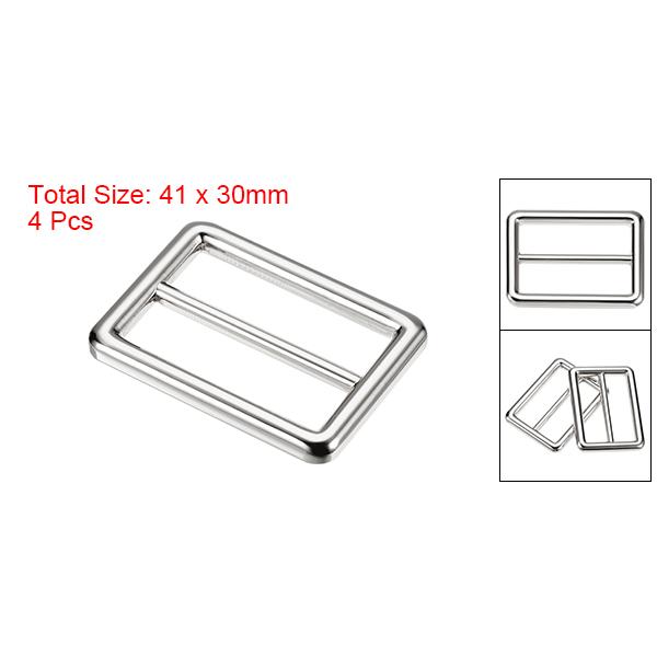 uxcell メタルスライドストラップ mm バックルファスナー シルバートーン