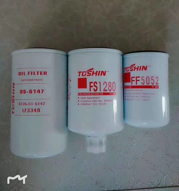 柳工挖掘機920/922/925D機油濾芯柴油濾芯油水分離器濾芯優質進口