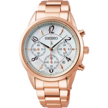 SEIKO精工 LUKIA太陽能計時女錶 新春換新 送禮首選-36.4mm (SSC792J1/V175-0EX0K)_SK045