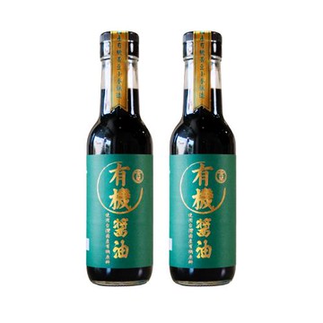 【金蘭食品】有機醬油295ml x2入
