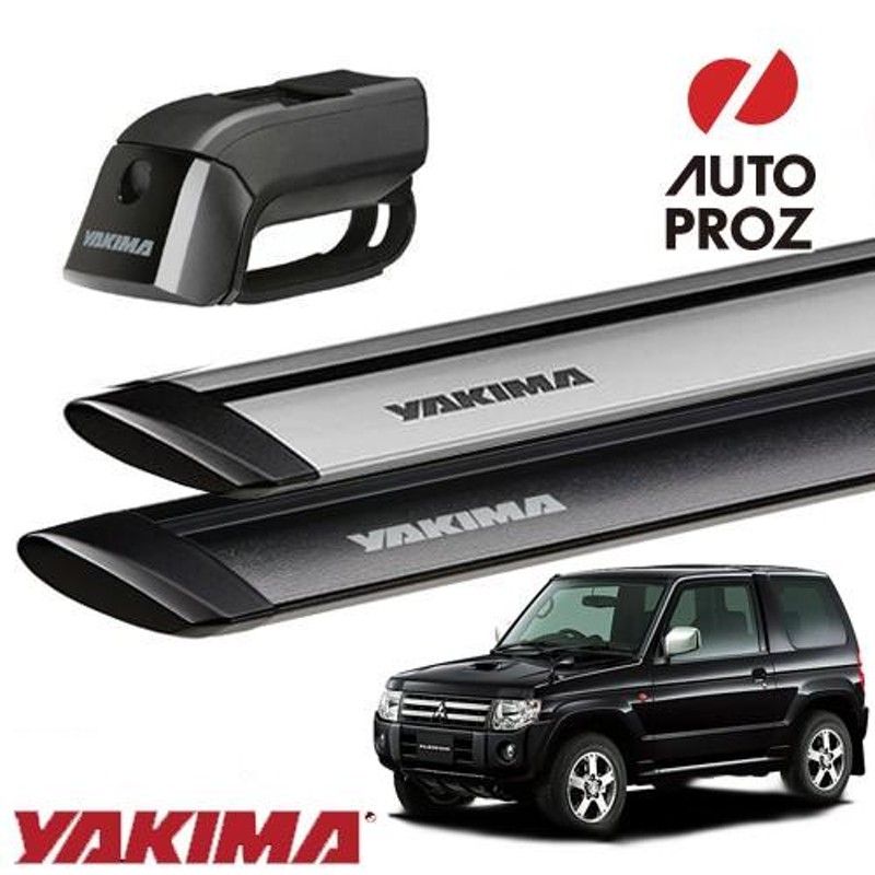 YAKIMA 正規品 三菱 パジェロミニ H53/58A型 ルーフレール付き車両