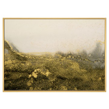 菠蘿選畫所 金色山脈II 木色  59.4 x 42cm