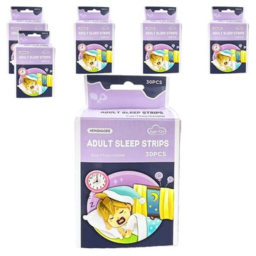 HENGHAODE 止鼾貼/貼嘴巴/嘴貼/鼻呼吸貼片 小 30片  6組