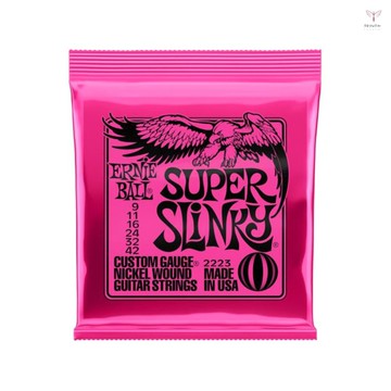 Toyutw)ernie Ball 2223 Super Slinky 鎳繞電吉他弦 9-42