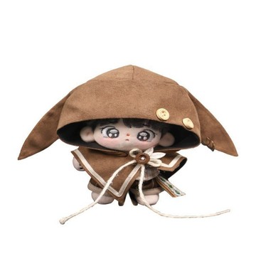 臺灣出貨✨  新款棉花娃娃娃衣10cm原創吹泡克林森兔巡遊森林田園斗篷衣服labubu