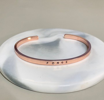 送禮 祝福Rose gold 玫瑰金手環 禮物客製化祝福 細緻 手環 情侶