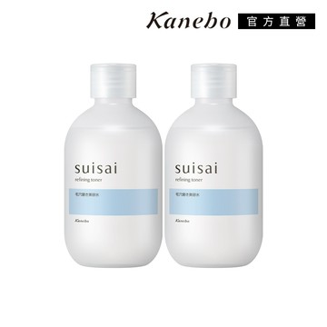 【Kanebo 佳麗寶】suisai 淨透潔膚水兩件組