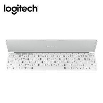 羅技 logitech Keys-To-Go 2 輕巧藍芽鍵盤-珍珠白