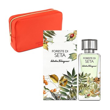 【FERRAGAMO】絲之境浮光綠意中性淡香精100ml(贈化妝包.附紙袋)